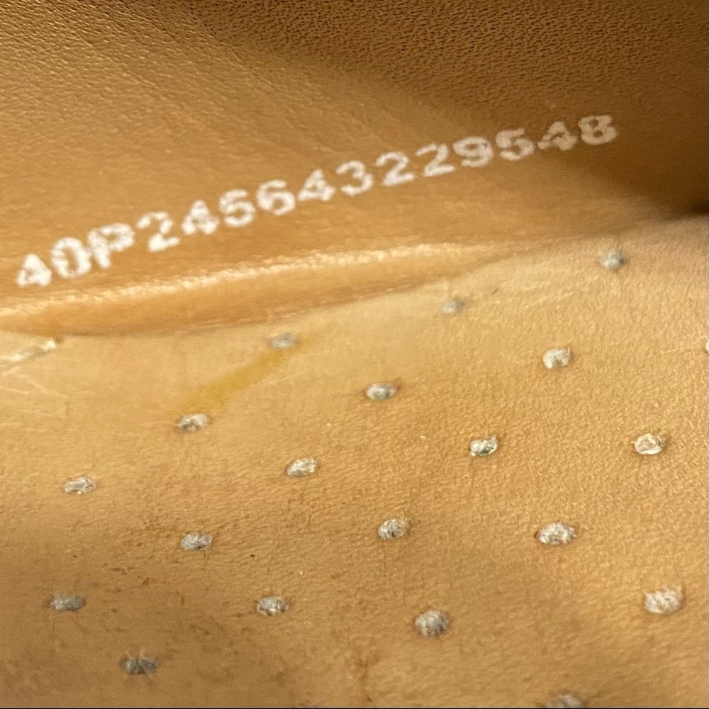 ECCO Maryjanes Sz 40 / 10 Red Burgundy Leather Clogs Strap & Buckle - Picture 9 of 11